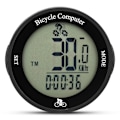 Miniatyrbillede 4 af 5: Trådløs cykelcomputer Vandtæt cykelcomputer Multifunktionel LCD-skærm Cykelhastighedsmåler Mountainbike Speedo Meter