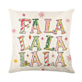 Miniatyrbilde 5 av 5: Julepynt Rosa Puter Trekk, for Hjem Vinter Ferie Fest Putetrekk Dekor for Sofa Sette 4