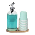 Miniatyrbilde 1 av 5: Ny munnskyllevannsdispenser i klart glass med helletut