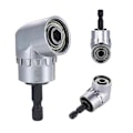 Miniatyrbillede 3 af 5: 1/4 tommer Hex Bit 105 Graders Vinkel Skruetrækker Bit Holder Adapter