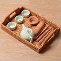 Miniatyrbild 5 av 5: 1x Besticksbricka Kökspapper Ruttna Förvaringsbricka Frukt