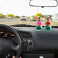 Miniatyrbild 4 av 5: Solfjäderdriven Hula-flicka Dashboard Dockor Sol Dansare Figurer Bil Hula-flicka Dashboard Bil Dashboard Dansande Figur Hawaiiansk Hula Leksak Skakande Huvud Dans