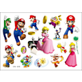 Pikkukuva 3 / 10: Super Mario Bros. -tatuointitarrat, Kawaii-animehahmolelut, lasten onnittelusyntymäpäiväjuhlakoriste