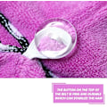 Miniatyrbild 5 av 5: 3 st mikrofiberhårhanddukar för hårtorkning, handduk för hårinpackning, hårturbaner för kvinnor