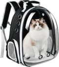 Cat Backpack, Pet Backpack, Portable Transparent Space Capsule, Pet Bag, Cat Accessories, Breathable Backpack