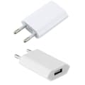Tvåpack laddare för iPhone/Samsung och andra mobiltelefoner, 5V/1A