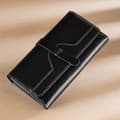 Women's Wallet, RFID Anti-theft Wallet, Long Women's Wallet with Multiple Card Slots and Zippered Compartment.