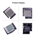 Miniatyrbilde 8 av 8: CPU Info 1,6 tommer 84x48 Skjermmodul Bakgrunnsbelysning Raspberry Pi Black