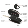 Miniatyrbillede 6 af 7: Mini Dold Kamera / Spionkamera Bilnyckel 1080P Black