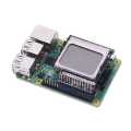 Miniatyrbilde 7 av 8: CPU Info 1,6 tommer 84x48 Skjermmodul Bakgrunnsbelysning Raspberry Pi Black