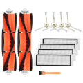 Pikkukuva 1 / 7: Tillbehörspaket Kompatibelt med Xiaomi Roborock S5, S50, S51, S55 Borste Filter Sidoborste Black