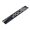 Miniatyrbillede 2 af 3: 15,5 CM PCB / mønsterkort lineal / lineal Black