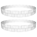 Pikkukuva 1 / 6: 2st Ytterhjul Xiaomi Roborock S50 S55 S6 S5 Max / Mijia 1S 2S T4 T6 1C Transparent