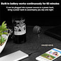 Miniatyrbild 10 av 11: A9-1W Mini WiFi Fjärrstyrd / Rörelseaktiverad Övervakningskamera Vit