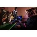Miniatyrbilde 7 av 7: GMS-X5 RGB Gaming Musmatta med LED-ljus i 7 Färger Black