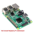 Pikkukuva 5 / 5: Jäähdytysrivat Alumiini Raspberry Pi A ja muut Black