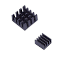 Miniatyrbilde 1 av 5: Kjøleribber Aluminium Raspberry Pi A og andre Black