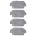 Miniatyrbilde 1 av 3: 4 st Moppdukar Xiaomi MI Robotdammsugare Vacuum Mop Pro S10 Grey