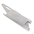 Miniatyrbilde 1 av 4: EDC papirkniv / multiverktøy med barberblad, skrutrekkeråpner Silver grey one size