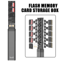 Miniatyrbillede 3 af 11: budi Multi-Functional Storage Solution SD x10, TF x27, Nano x2 Black