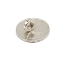 Pikkukuva 1 / 2: 5 kpl 10 x 3-3 mm neodyymimagneetit NdFe Silver