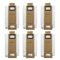 Miniatyrbillede 1 af 9: 6 st Dammpåsar Kompatibla med Xiaomi Roborock S7 Auto-Empty Dock White