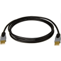 Miniatyrbilde 1 av 2: Klotz USB-AA3 A - A hann - hann datakabel Black one size