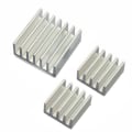 Miniatyrbillede 1 af 3: Køleribber Aluminium Raspberry Pi A, B, B+, 2, 3 osv. Silver