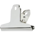 Miniatyrbilde 8 av 8: 4-pakning 15 cm sterke dokumentklemmer i stål Silver