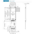 Miniatyrbild 4 av 6: Blå OLED Skärm / Displaymodul 0.96" SSD1306 4 pins 128X64 Svart