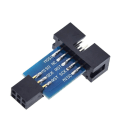 Miniatyrbilde 6 av 6: USBASP USBISP AVR Programmer USB ISP USB ASP ATMEGA8 ATMEGA128 Blue