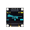 Miniatyrbild 2 av 8: Blå / Gul OLED Skärm / Displaymodul 0.96" 4 pins 128X64 Svart