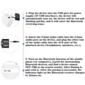 Miniatyrbillede 5 af 5: Bluetooth-adapter sender/modtager til trådløs musik 3,5 mm AUX
