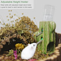 Miniatyrbild 3 av 5: 1 grön 2 i 1 kaktus vattenflaska hamster vattenautomat vertikal