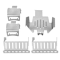 Miniatyrbillede 6 af 8: 5 stk. RC Crawler Chassis Armor Plate Dele Passer til Traxxas TRX4 Bronco G500 1/10 RC Bil