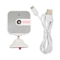 Miniatyrbillede 1 af 8: WiFi Kamera 3MP 1080P 2-vejs Tale Bevægelsesdetektering Farve Nattesyn Indendørs Sikkerhedskamera med AP Hotspot