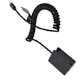 Miniatyrbillede 6 af 8: Type C DMWDCC8 Fuldt Dekodet Dummy Batteripakke Koblingsadapter med Fleksibelt Fjederkabel til G5 Kamera
