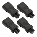 Miniatyrbillede 2 af 8: 4 stk. IEC320 C14 til IEC320 C5 Strømadapter Professionel Kobber Computer Strømadapter til PDU Chassis Strømforsyning