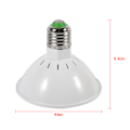 Miniatyrbild 2 av 6: 24W 200-LED Växtlampa E27 Hydroponisk Blomma Grönsaksodling Lampor 85~265V