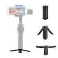 Miniatyrbillede 6 af 8: Mini Skridsikker Desktop Tripod med 1/4 tommer Skrue Universal til Smartphone Action Kamera Holder (Sort)