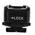 Miniatyrbillede 8 af 8: TF‑334 Hot Shoe Adapter med ekstra PC Sync-tilslutningsport til A73 kamera flash speedlite