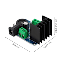 Miniatyrbillede 8 af 8: TDA7297 Effektforstærker Modul Dobbelt Kanal 15W+15W Lydforstærker Moduler