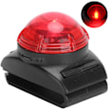 Miniatyrbillede 2 af 8: LED-vedhængslys til kæledyr, vandtæt, lysende, klar nat, sikkerhedsadvarselslampe, clips til halsbånd, hundetilbehør (rødt lys)