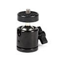 Miniatyrbillede 1 af 8: Ny 360° Mini Kuglehoved Beslag Montering Til 1/4\" Kamera Stativ & 3/8\" Flash Holder