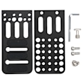 Miniatyrbillede 1 af 8: Aluminiumslegering L130B Kamera L Hurtigudløserplade Stativ Stabilisator Universal L Beslag