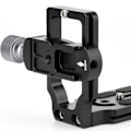 Miniatyrbild 7 av 8: Mini Clamp Extender med Cold Shoe 1/4' Skruvhål för L-fäste Snabbkopplingsplatta