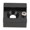 Miniatyrbillede 7 af 8: Cold Shoe Mount Adapter med 1/4in skrue til kamerabur lommelygte monitor mikrofon
