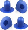 Miniatyrbillede 1 af 5: 4-pak poolpropper, reservevægpropper til poolfilterpumpehuller, passer til Intex og Bestway, blå