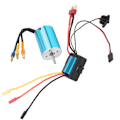 Miniatyrbillede 6 af 8: 2838 4500KV 4P Sensorløs Børsteløs Motor 35A Børsteløs ESC Passer til 1/14 1/16 1/18 RC Bil