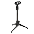 Miniatyrbillede 3 af 8: Justerbar Bordmikrofon Tripod Stand Holder Beslag Bord Mikrofonholder med Mikrofonklips til Konference Live Broadcast